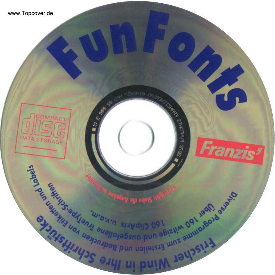 fun fonts cd
